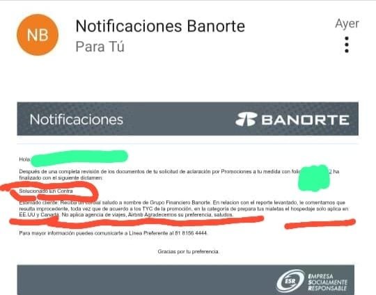 samu20166's tweet photo. @MarcosRamirez_M nuevamente le solicito su apoyo e intervención, he escrito correos electrónicos, he manifestado mi queja en este medio, me han pedido capturas de pantalla y hasta me pidieron registrarme en plataforma, ya me respondieron en la plataforma de "tu tarjeta favorita" que no es el canal designado para atender mi queja, por teléfono me dicen que se va a revisar y que espere hasta el 11 de agosto, en la aplicación de @Banorte_mx ya está (según) la promoción pero por correo electrónico me indican que no es posible la promoción porque es para hoteles en el extranjero, pero en la aplicación dice que en hoteles nacionales y ya hasta me marca como beneficio pero no se ha visto reflejado en mi cuenta y ya debo pagar mi tarjeta, por DM me insistieron tanto en registrarme en la plataforma de "tu tarjeta favorita" sólo para decirme que lo van a escalar y debo esperar, llevo esperando desde el 30 de junio una respuesta y @BanorteEscucha sólo me dice que me están atendiendo @CondusefMX es un severo problema esto, posterior a mi registro en el rut ¿puedo proceder con está queja con Ustedes?