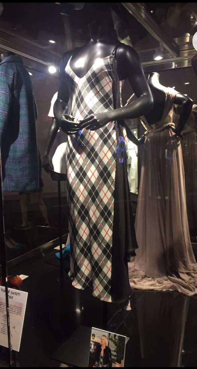 imalltoowell's tweet photo. The funniest part about this is that she put the outfit in the museum 😭 but then she missed the boots and they disappeared from there and she is back to wear them 
People have storage units Taylor has museum exhibits https://t.co/FnFZ5Knszr