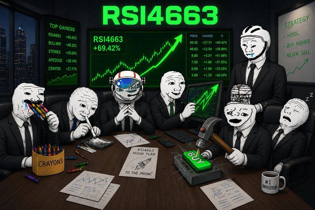 RSI4663's tweet photo. After a long discushon w da boYs

The index has made a decYshon…

🌝

$RSI

0x2999c66279f0b9504e49d1d03a579a1db3797777 https://t.co/JlRX7baUHG