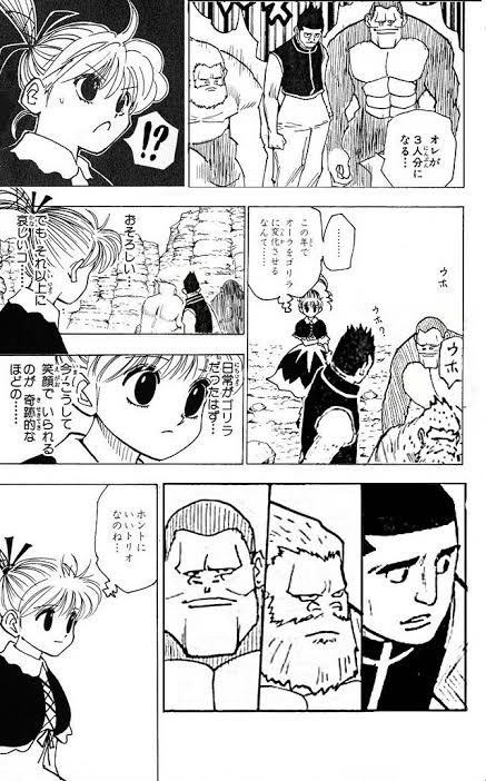 ahoaho1818's tweet photo. 一番好きなハンターハンターのコラ https://t.co/fvlstP3F51