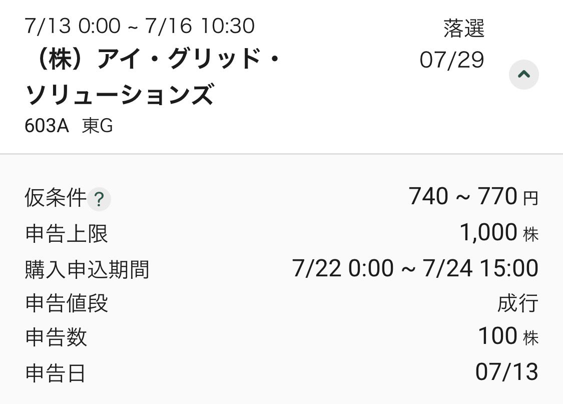haitou100's tweet photo. アイ・グリッド・ソリューションズIPO、今回も落選😂

まだまだこんなもんじゃ終わりません💪🔥

引き続き全力でチャレンジしていきます✨

次こそ当選🎯 https://t.co/ZQ3YhSTlk9
