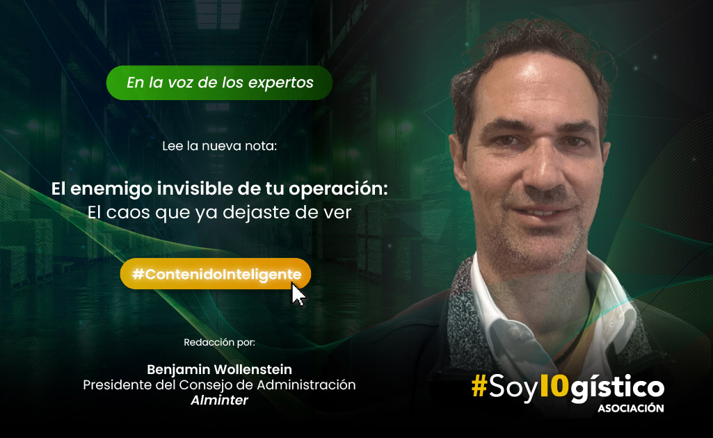 SoyLogistico's tweet photo. #EnLaVozDeLosExpertos ¡Disfruta este articulo de Benjamin Wollenstein Presidente del Consejo de Administración de @AlminterA y ejecutivo Asociado de #SoyLogístico Asociación!

¿El tema? "El enemigo invisible de tu operación: El caos que ya dejaste de ver" suena interesante, ¿no? https://t.co/Hev1ruArft

#Educación con #Actualización #Asociados #ElOrgulloDeSerYPertenecer