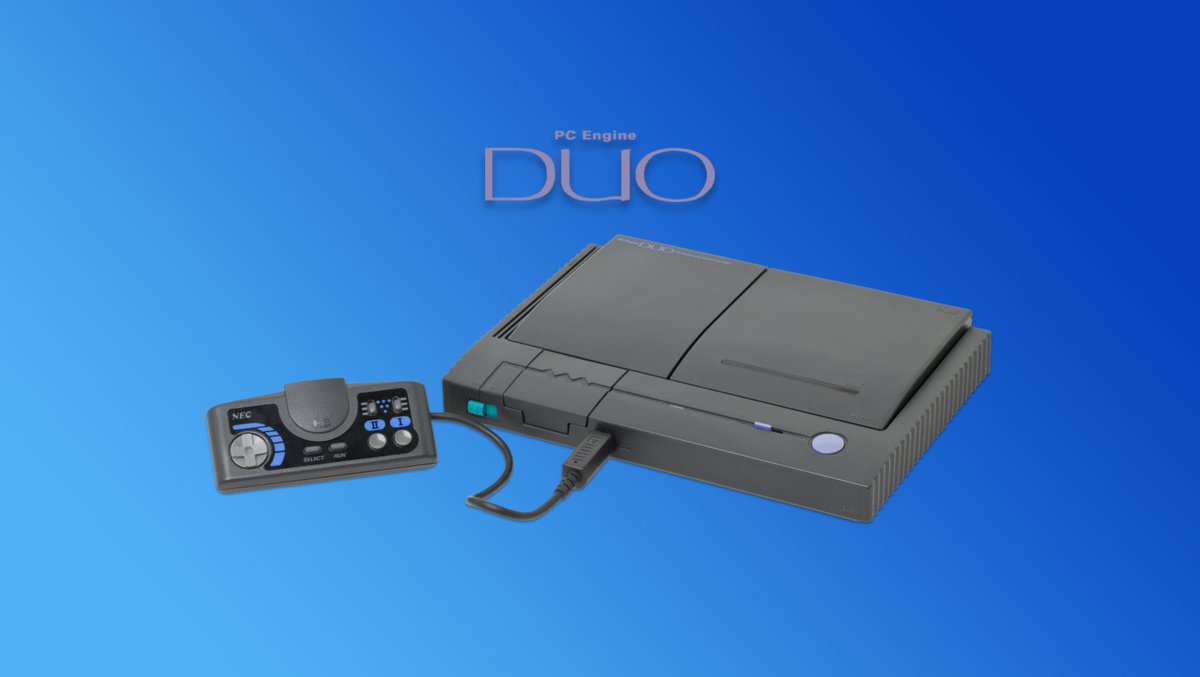 The Japanese NEC PC Engine Duo which was released in September