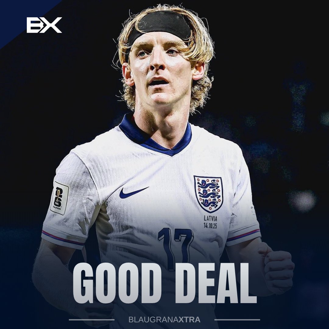 BlaugranaXtra_'s tweet photo. 🚨 BREAKING: Anthony Gordon's value was €65M before the World Cup. 🏆

💰 But after his standout performances, he has become a candidate to reach €100M, while Barcelona signed him for €70M + variables. 💸

- Mundo Deportivo 📰 https://t.co/ibmkRcVOhf