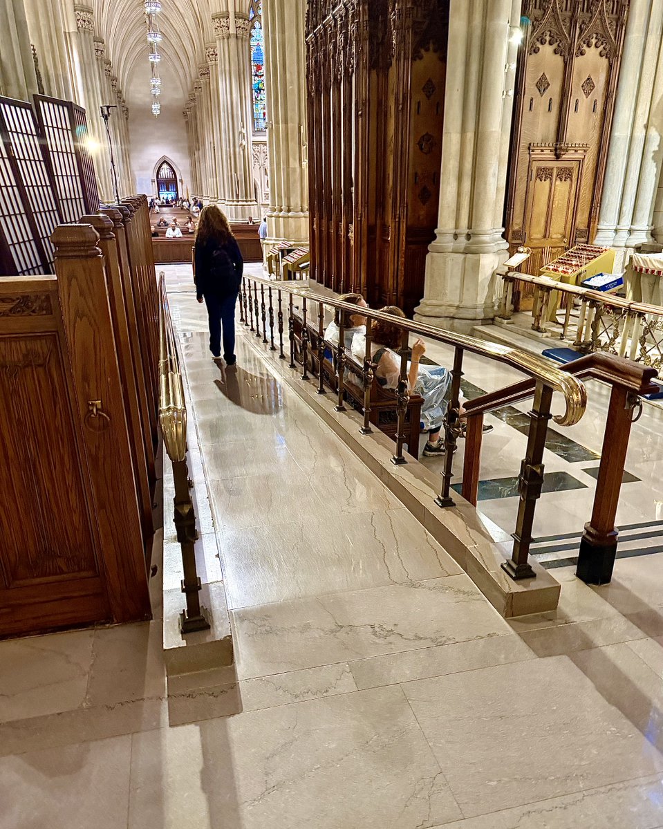 stevewright64's tweet photo. NEVER trust an architect that wants to create wheelchair accessible via a complex contraption. Bells & whistles feed ego. They also are high maintenance, cost prohibitive & prone to fail. A simple, durable ramp works 95% of the time. #UniversalDesign #WheelchairAccess #ableism https://t.co/dThbBaMPFl
