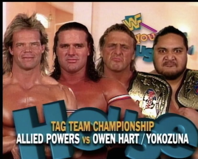 EdWilson87's tweet photo. Summer PPV’s☀️
Now watching:
In Your House 2
#WWF #WWE #WWERaw #InYourHouse #WWEonNetflix #WWFTitle #WWETitle #LumberjackMatch #Diesel #Sid #ICTitle #JeffJarrett #DoubleJ #ShawnMichaels #HBK #123Kid #TheRoadie #TagTitles #AlliedPowers #OwenHart #Yokozuna https://t.co/KgL3FC03aH