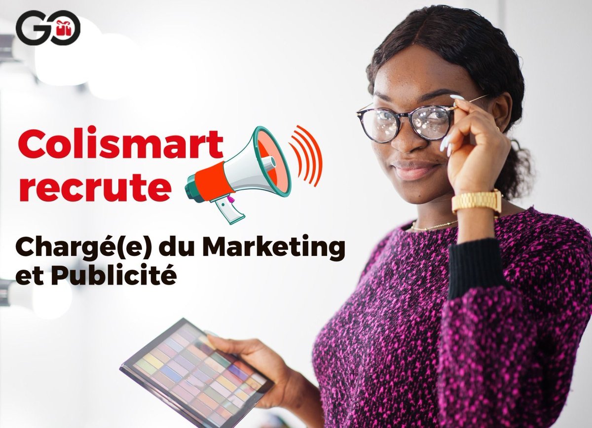 colismart's tweet photo. Tu sais faire vibrer les réseaux sociaux ? 
Tu crées du contenu qui attire l’attention ? 👀

Colismart cherche son/sa Chargé(e) Marketing &amp; Publicité pour attirer et fidéliser nos clients

📍 Conakry | CDD | Bac+3 Marketing/Com
📩 recrutement@colismartgo.com

⏰ Deadline : 25/07 https://t.co/2OetAXv4va