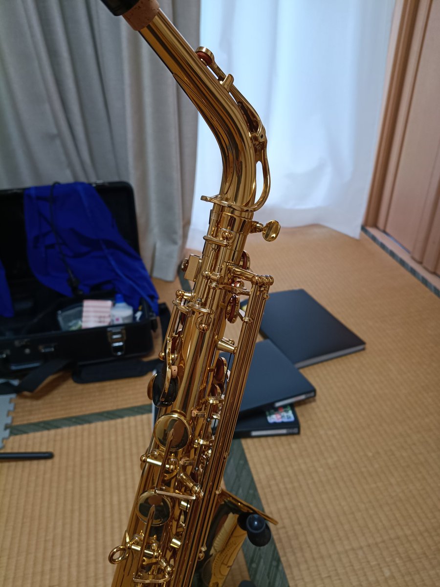 tkfmmtsm2's tweet photo. 今日は急遽決まったアルトでビックバンドの見学。意図しないところからチャンスあり。 https://t.co/AwCXb278Xs