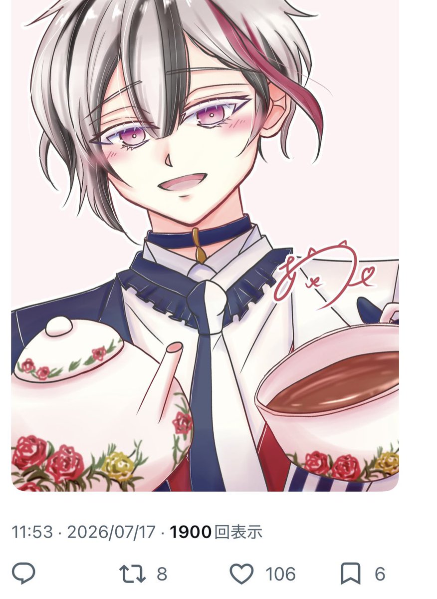 bellencat's tweet photo. 他界隈含むとイラスト載せるようになってから1年ちょっと経つんですが…♡100↑は初めてで…本当にありがとうございます…😭🙏 https://t.co/5Voll44ofa