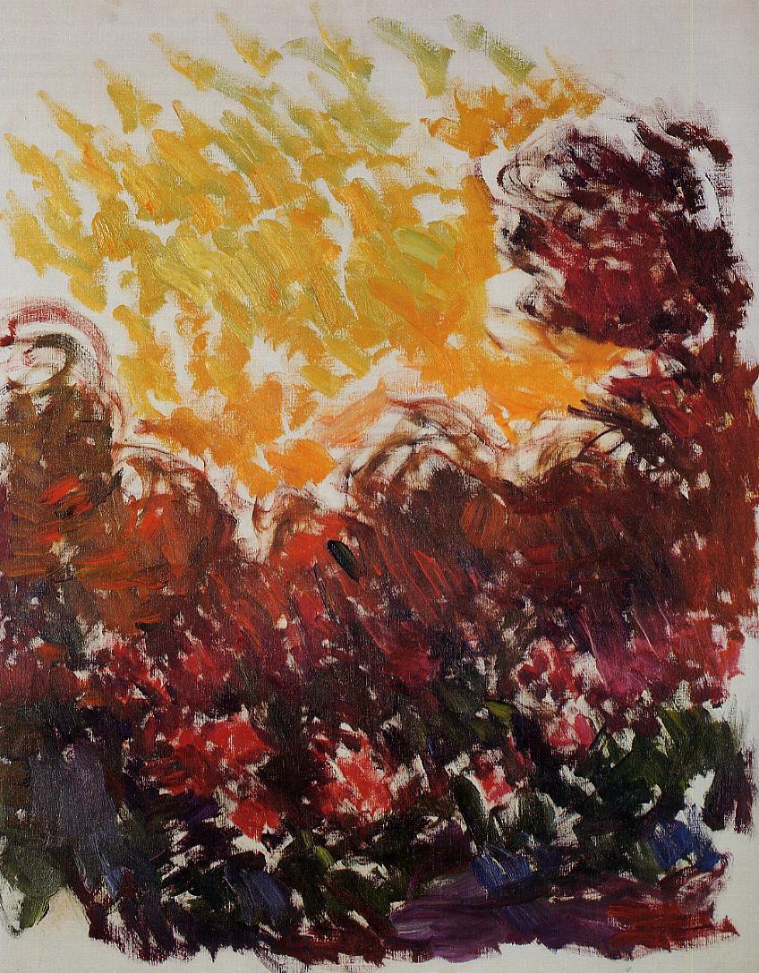 artistmonet's tweet photo. The Garden at Giverny - 1922/1924 #artbots #monet https://t.co/NtDlm79G3G