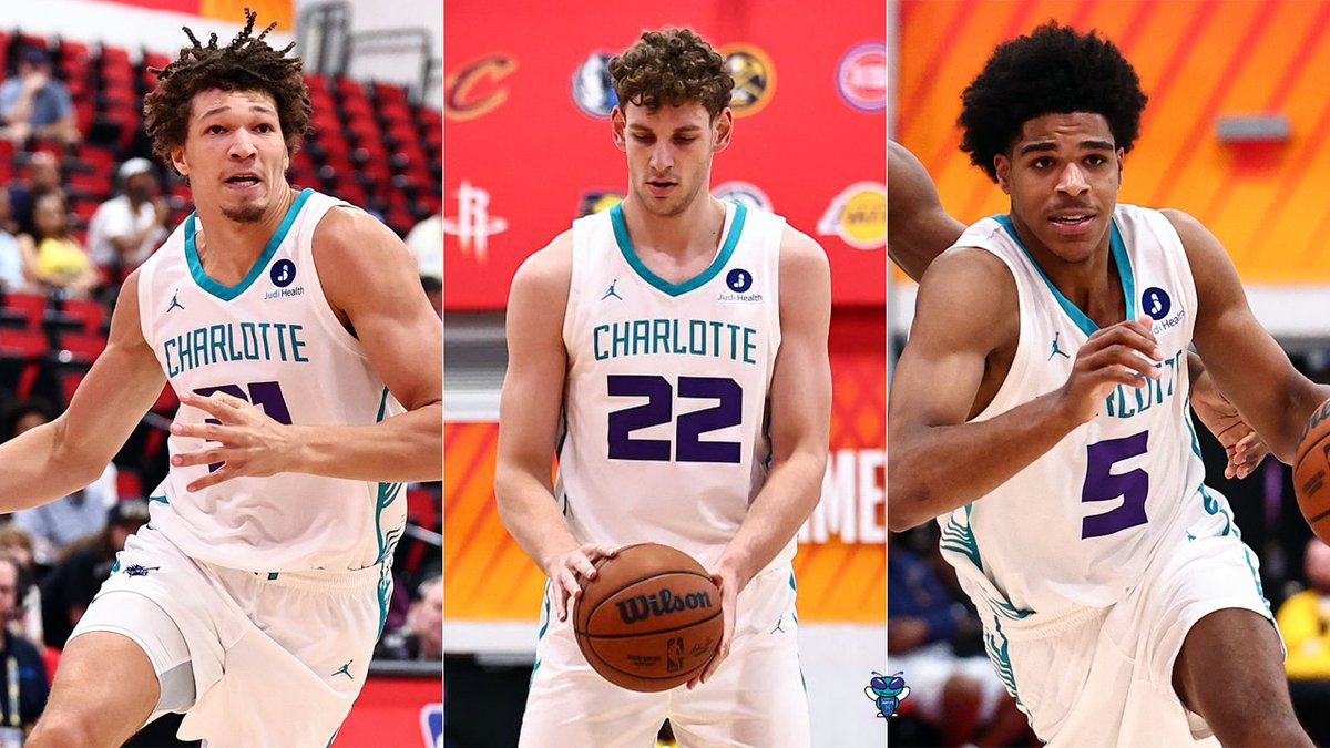 HornetsReddit's tweet photo. Sacramento Kings 92–90 Charlotte Hornets

Hannes Steinbach: 22 PTS, 11 REB
Christian Anderson: 18 PTS, 4 REB, 8 AST, 3 STL
Tidjane Salaun: 18 PTS, 8 REB, 2 BLK
Wyatt Fricks: 11 PTS, 2 REB, 3 3PM
Michael Ajayi: 9 PTS, 9 REB, 4 AST, 2 STL