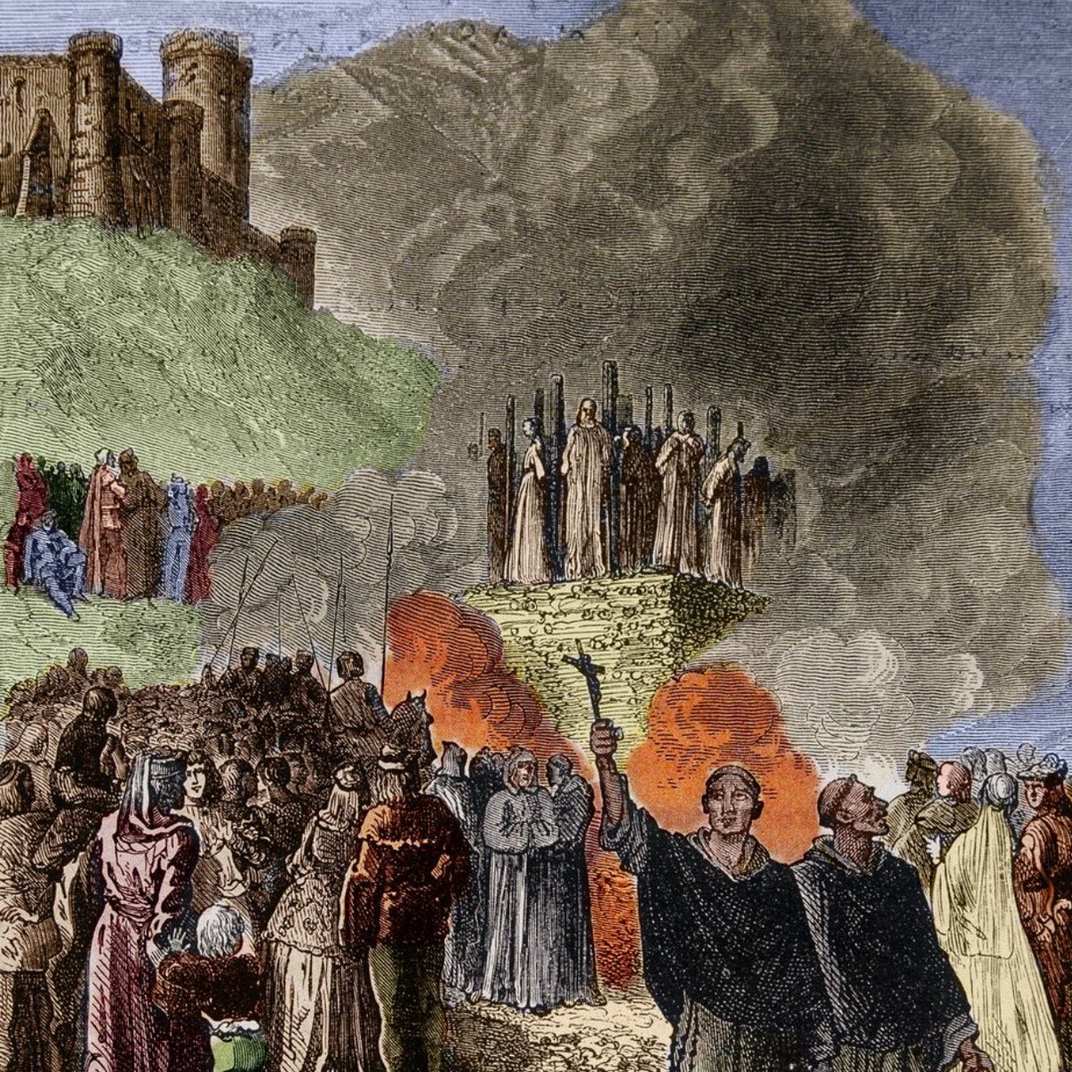 NickHintonn's tweet photo. The Cathars were “Christians” who worshiped Sophia, rather than the “evil” god of the Old Testament. They thought the good “god” was the serpent. And now that the Cathar heresy is making a return in New Age circles, one has to wonder if Sophia will disguise herself as Mary again. https://t.co/PWLF78wMxr