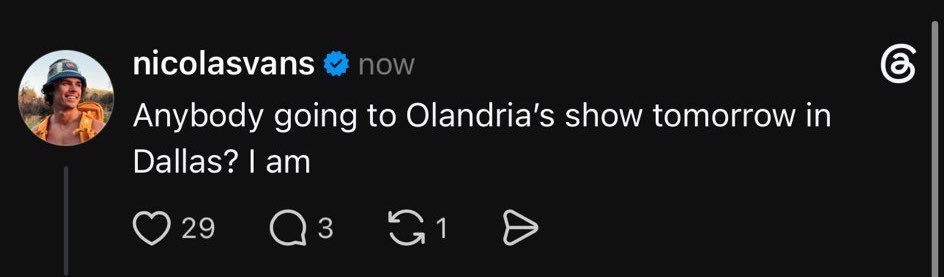 rach_6977's tweet photo. OLANDRIA’S SHOW 😭😭😭 https://t.co/IwnEZwPjbM