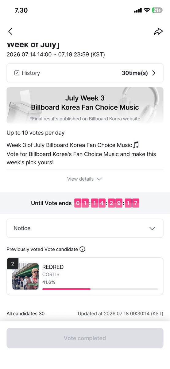 1402pages's tweet photo. GUYSS CORTIS TURUN KE POSISI NO 2 LAGI DAN GAP NYA JAUH BGTT‼️ sebelum kita nge hype konser hari ini jangan lupa buat vote dulu OKK!! ONLY ONE DAY LEFT SEMANGATT < 33 https://t.co/EJAaoAuqpT