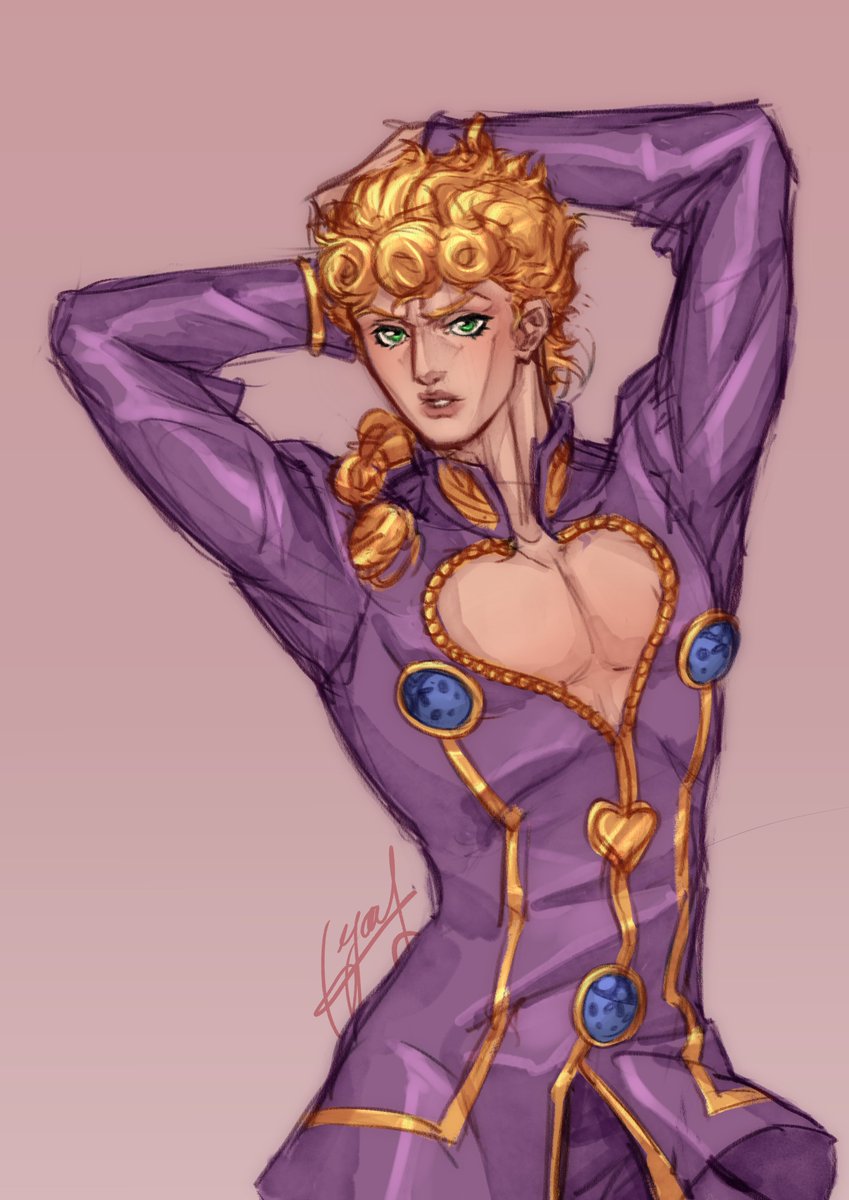 YoelRQ14's tweet photo. Quick Sketch

#jojo #giorno https://t.co/oc8r6sOsmy