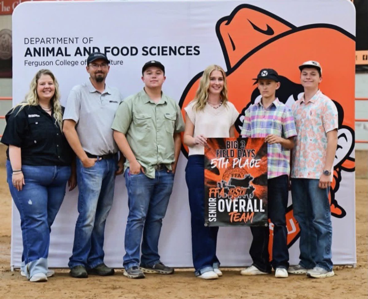 GWDsooner's tweet photo. BIG 3 LIVESTOCK JUDGING CONTEST AT OSU!  

Hadleigh kicked off her senior season with a bang and we couldn’t be more proud!

🏆Reserve High Individual Overall 
💥High Individual BEST OF THE BEST
🔥3rd High Individual Cattle 
⭐️All State Buckle Recipient https://t.co/EZOQ7cv1lg