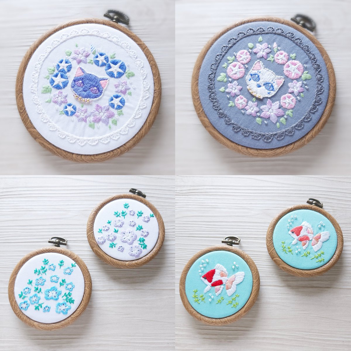 petitpetit1985's tweet photo. #全人類に見つかってほしい
#365DIYtheme

手刺繍アクセサリー雑貨屋petit petit....です🧵🪡
当店の自信作は…欲張りですが全部です！！
店主の【ときめきと癒し】がつまった作品たちばかりです☺️
まだ出逢っていない皆様に届いたら嬉しいです🌸✨ https://t.co/aHyBHuWc9g