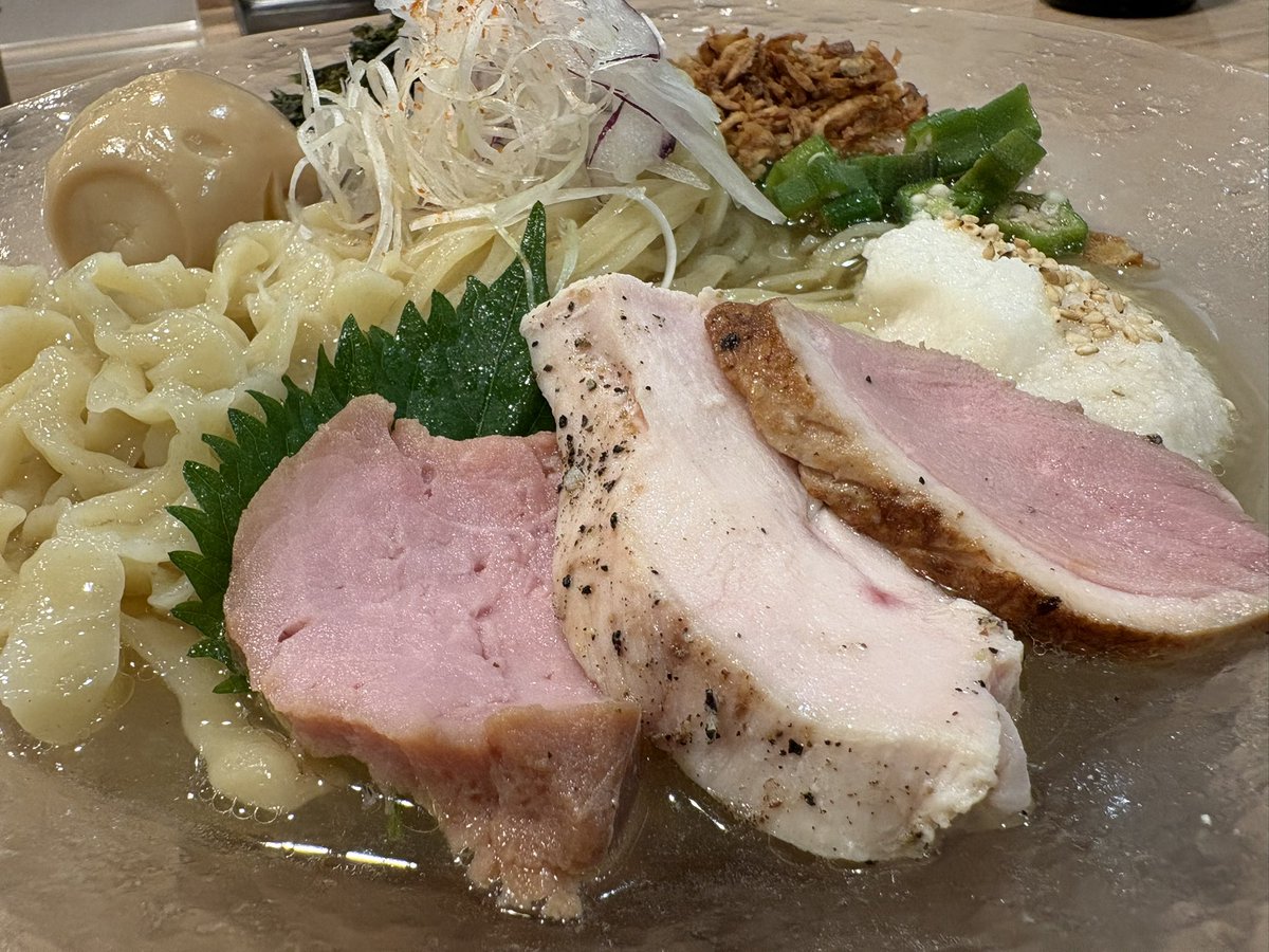 rb_kli's tweet photo. 麺処 にし尾

🍜〜煮干し昆布水冷麺〜ニボコン　※追い飯付　
🥢肉ご飯
🍻ビール

今年初のニボコン🙌
今回は塩味！
ニボコン食べると
🌻夏が来たーーー！🌻ってなる😊
今日もすごく美味しかったーーー！ https://t.co/NeArqqRZco