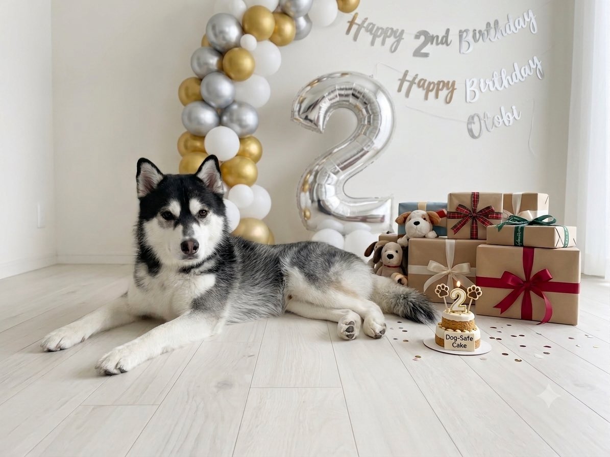 おめでとう🎂🐶