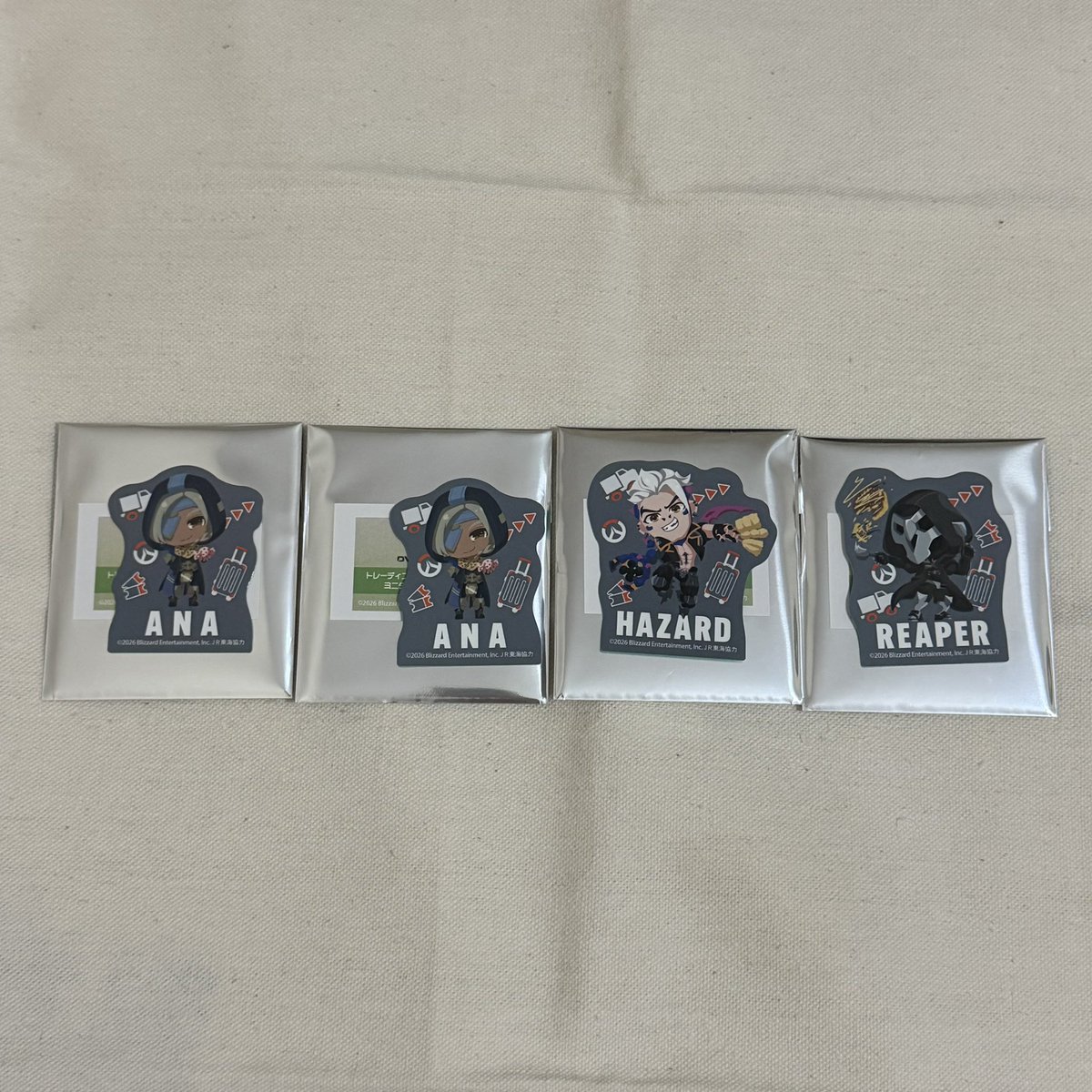 _naaaaako_'s tweet photo. 【交換】Overwatch オーバーウォッチ アニメイト 大阪オンリーショップ
譲)
アクキー ハザード ハンゾー ゼニヤッタ
アクスタ ラマットラ トレーサー
ステッカー(ちびキャラ) アナ ハザード リーパー
ステッカー(ピクセル) エムレ https://t.co/HsCcdRBOF8 バティスト ジャンカークイーン
続きます↓ https://t.co/0eOiNcsxpz