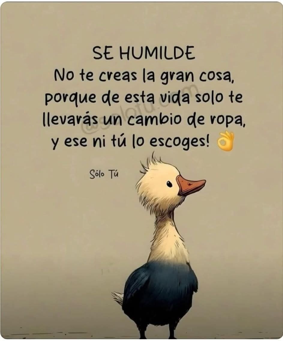 JorgeLuisRR1963's tweet photo. SE HUMILDE. https://t.co/D5uysTNaOd