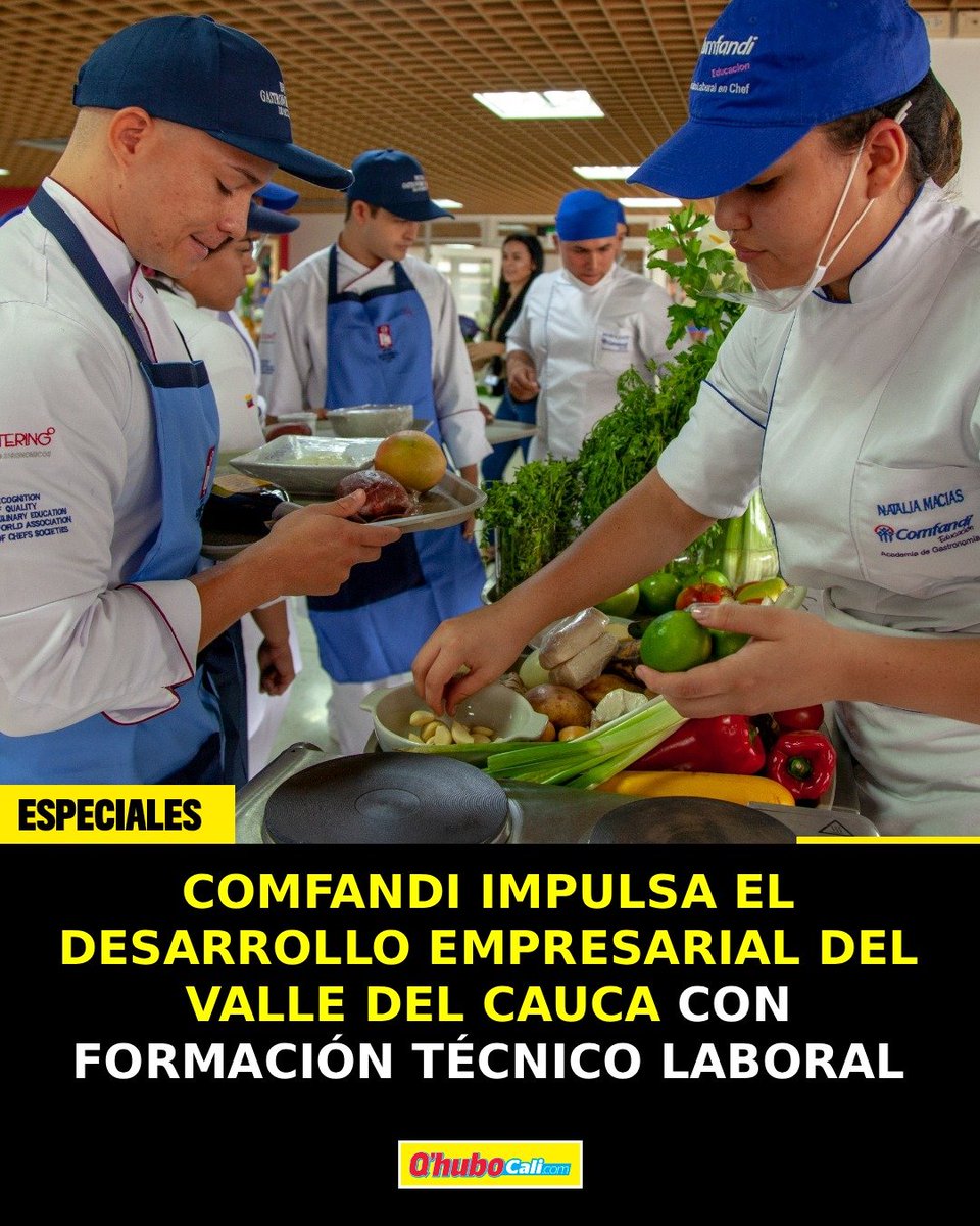 QhuboCali's tweet photo. 🎓🚀 ¡Pilas con esta oportunidad! Comfandi ofrece 10 programas técnicos laborales en Cali, Palmira, Yumbo y Jamundí. Afiliados de categorías A y B pueden acceder a becas de hasta el 70 % desde el segundo semestre.
Más información: https://t.co/AwXlfWVDfs
#QhuboCali #Comfandi https://t.co/SbC2EkLi7k