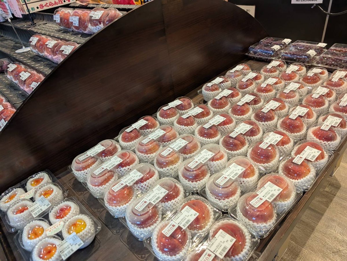 本日チェリーランドとアグリランドに桃出荷しましたよ🍑🍑🍑🍑