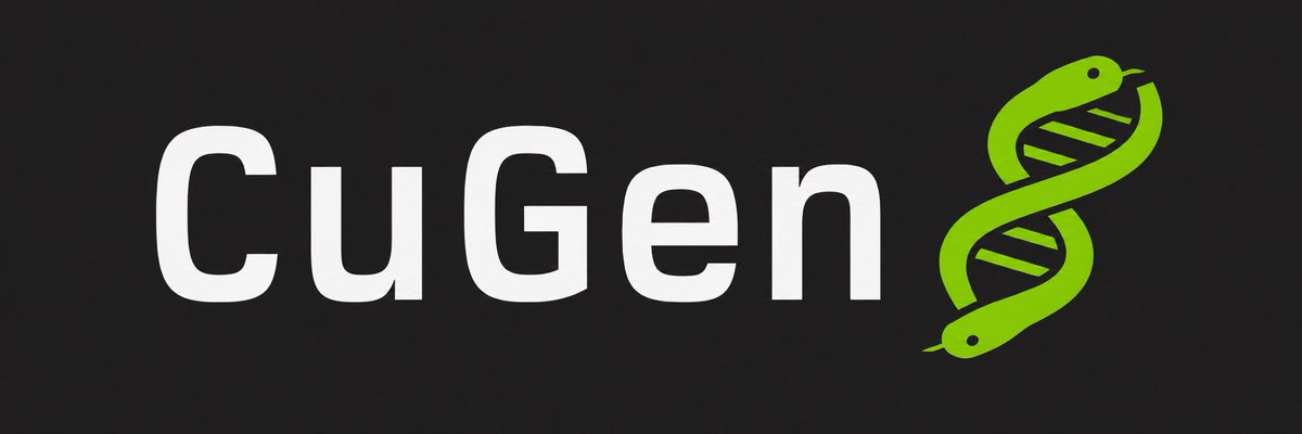 7uomoki's tweet photo. Massive genomic  analyses are growingly important in bio. We present ”CuGen” - a GPU-accelerated framework for large-scale genomics. (links to preprint and repo below!) 🧬🐍

CuGen runs a GWAS and fine-mapping in the UKBB in 10 mins on a single H100. And a stack of 8xH100s can output even >2,000 analyses a day. 🔥

This is a new computational SOTA as biobank-scale GWAS have traditionally been multi-hour jobs on CPUs. 

Running massive GWAS on GPUs is enabled by a few novel contributions:
1. UltraLasso - a new sparse hierarchical statistical learning architecture that we use to account for confounding, enabling the final association phase to be maximally parallelized against the residual. 
2. .cugen - a new GPU optimized genotype file format enabling both fast streaming and random access and largely eliminating most of I/O time
3. UltraSuSiE - a new in-sample implementation of SuSiE fine-mapping method that runs directly after the GWAS is completed.

Both quantitative and binary traits are supported. Confounding control is on par with previous SOTA methods. 

Paradoxically running massive analyses becomes also cheaper as the runtimes are so short 😳. 

I envision the speedup also accelerating AI assisted science through both agents iteratively coordinating massive analyses and also improving with faster RL paradigms and real biobank scale benchmarks.

Beyond GWAS, also a (growing ) general toolkit is supported.

Preprint: https://t.co/l4I3J6OazF

Repo (open source ofc):
https://t.co/2JgJcaaSed