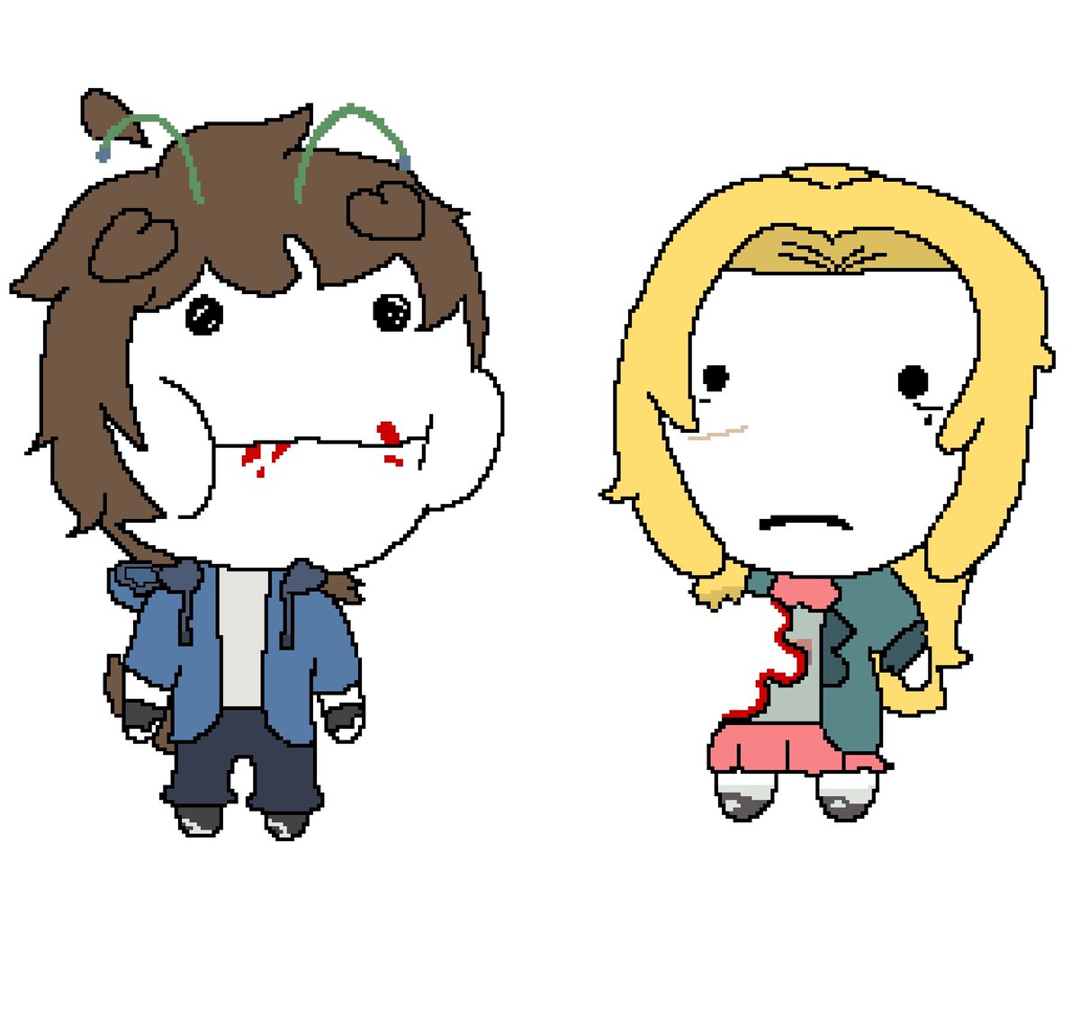 raid_alienpro's tweet photo. Llevaba como dos meses sin terminar un dibujo de mi yumeship en digital... #amphibia #yumetwt https://t.co/6K3SYVITjF