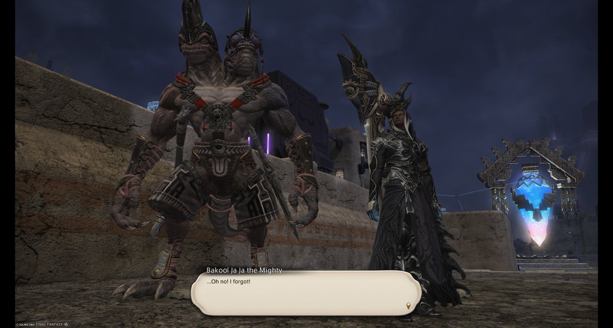 Mahotei3's tweet photo. Bakool Ja Ja has to be my favorite character from Dawntrail, thats bro right there. Second fave is my son Gulool Ja and third my wife shale. Dawntrail was never going to be better than Shadowbringer/Endwalker but it was nowhere as bad as people made it out to be. https://t.co/cO6TkBdIOs