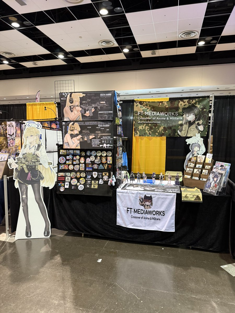 ft_mediaworks's tweet photo. Anime Impulse Bay Area I am inside you

Come by Booth L8 for your fix of tactical weeb shenanigans and new merch 🤙 https://t.co/PoULdmbIuO
