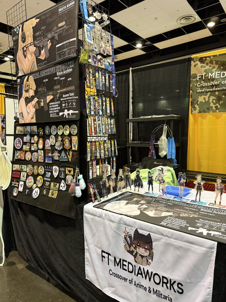 ft_mediaworks's tweet photo. Anime Impulse Bay Area I am inside you

Come by Booth L8 for your fix of tactical weeb shenanigans and new merch 🤙 https://t.co/PoULdmbIuO