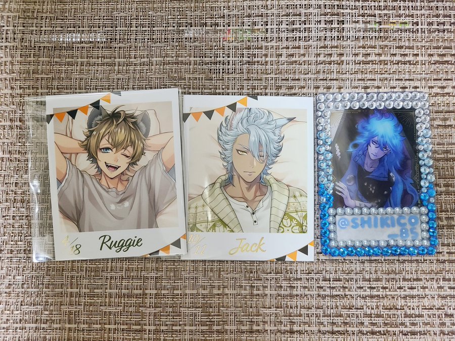 shikico_85's tweet photo. ツイステ　くつろぎマイルーム　フォト風カード

【譲】ジャック/ラギー

【求】イデアor定価＋送料
初回の方ツイフィール必読です https://t.co/wDlWNuncrh