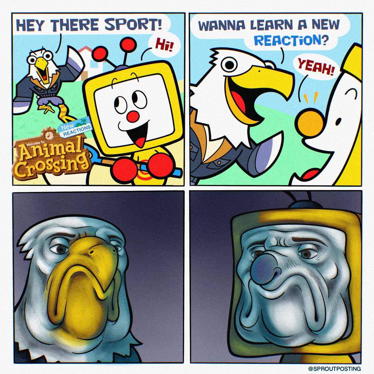 sproutposting's tweet photo. If Animal Crossing was still relevant in 2026: https://t.co/YFN0waKLV0