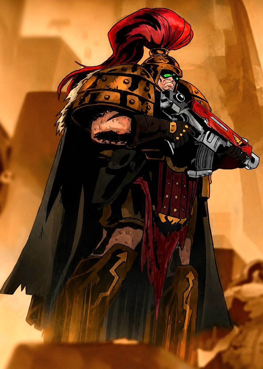 imperialvox40k's tweet photo. WE ARE HERE TO FUCK YOU UP

(There's ever enough Thunder Warrior content brothers) https://t.co/lqz5tVlQw9