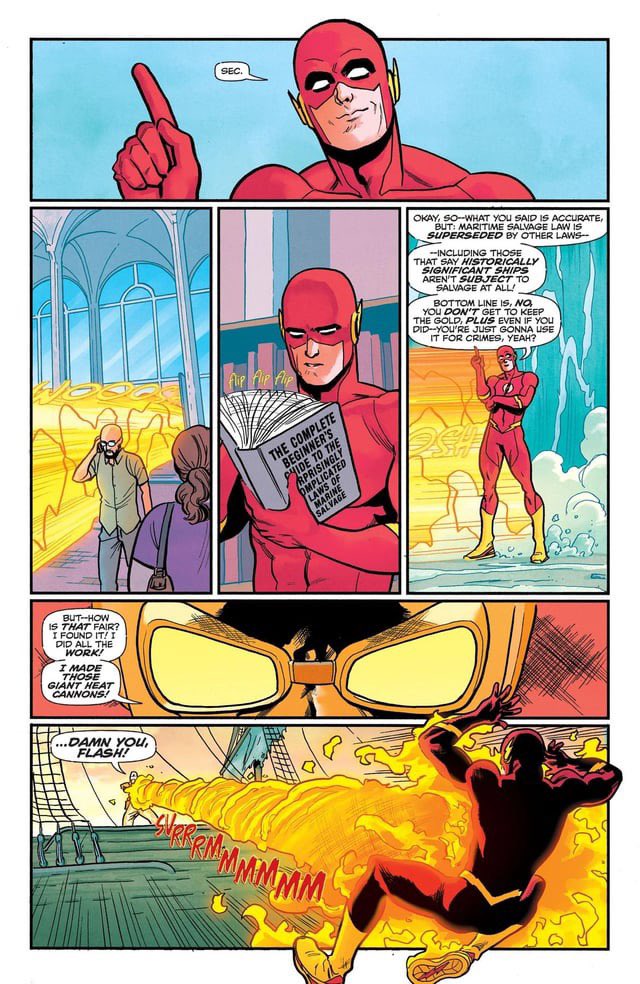 gavinguidry's tweet photo. Preview for issue 35 of The Flash. Out this Wednesday! https://t.co/6qxhY1RBcZ