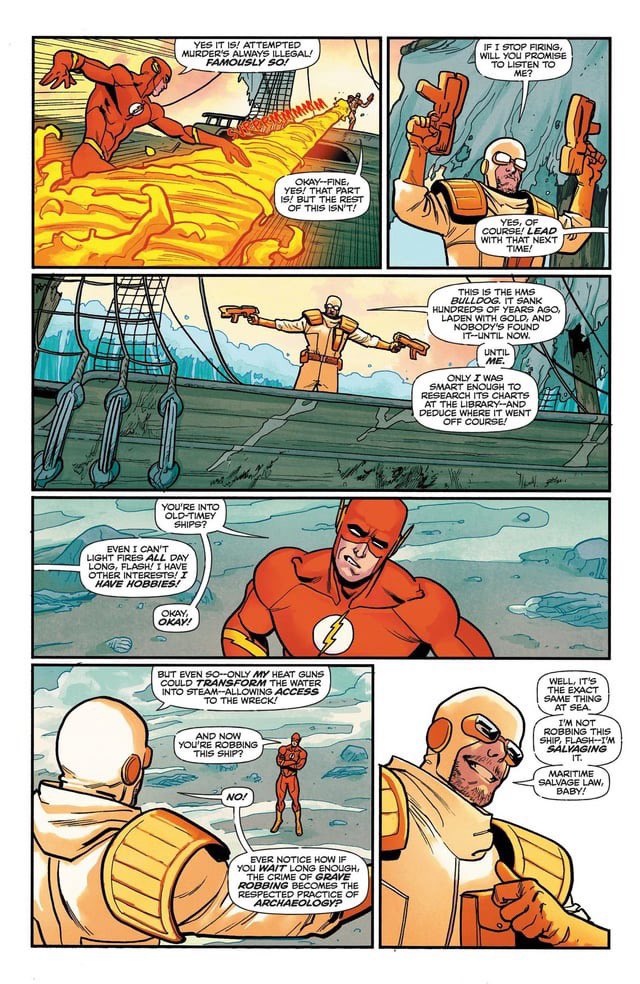 gavinguidry's tweet photo. Preview for issue 35 of The Flash. Out this Wednesday! https://t.co/6qxhY1RBcZ