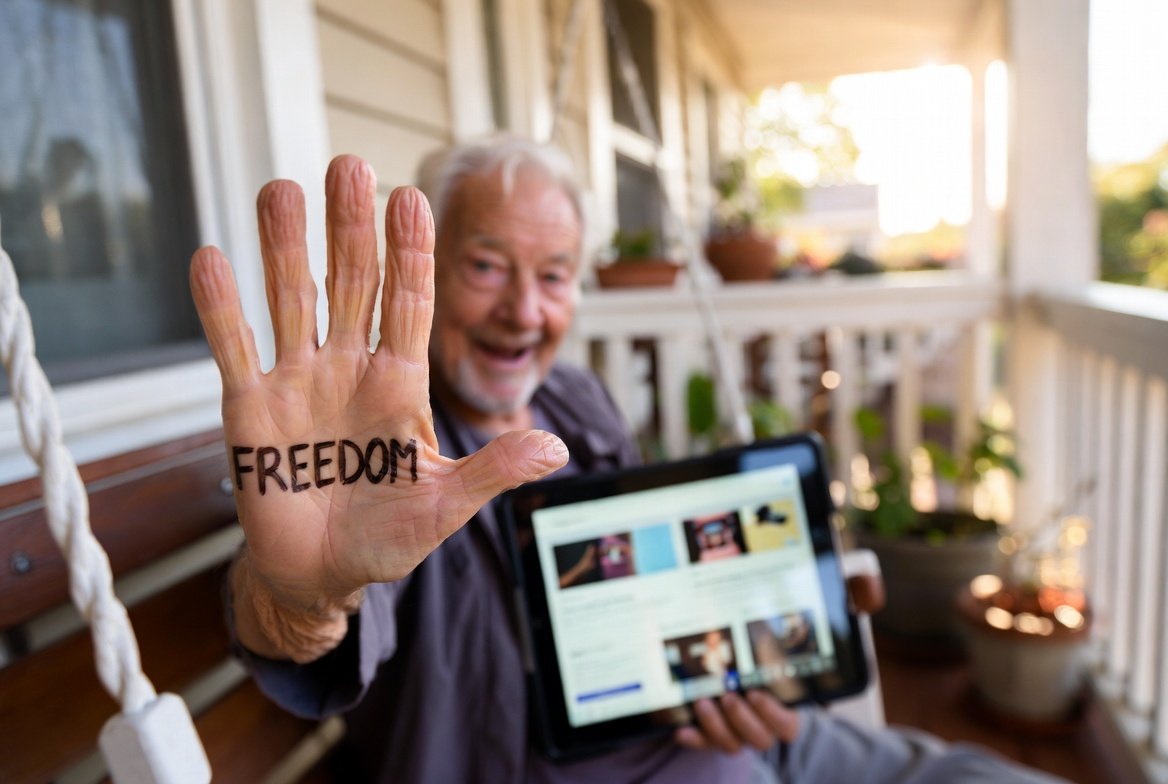 Freedom tweet media