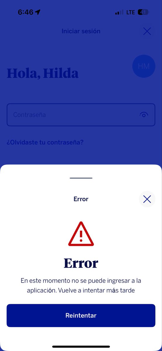 hildaa_mg's tweet photo. @BBVA_Mex porque me aparece esto? No puedo ingresar desde la mañana https://t.co/K87CxFCrJn