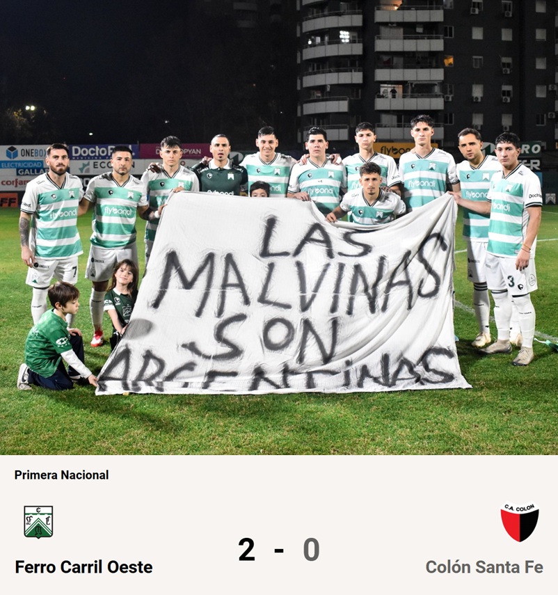 porquetendencia's tweet photo. "Ferro":
Porque venció a Colón en la #PrimeraNacional https://t.co/vbFLzpR9Q0