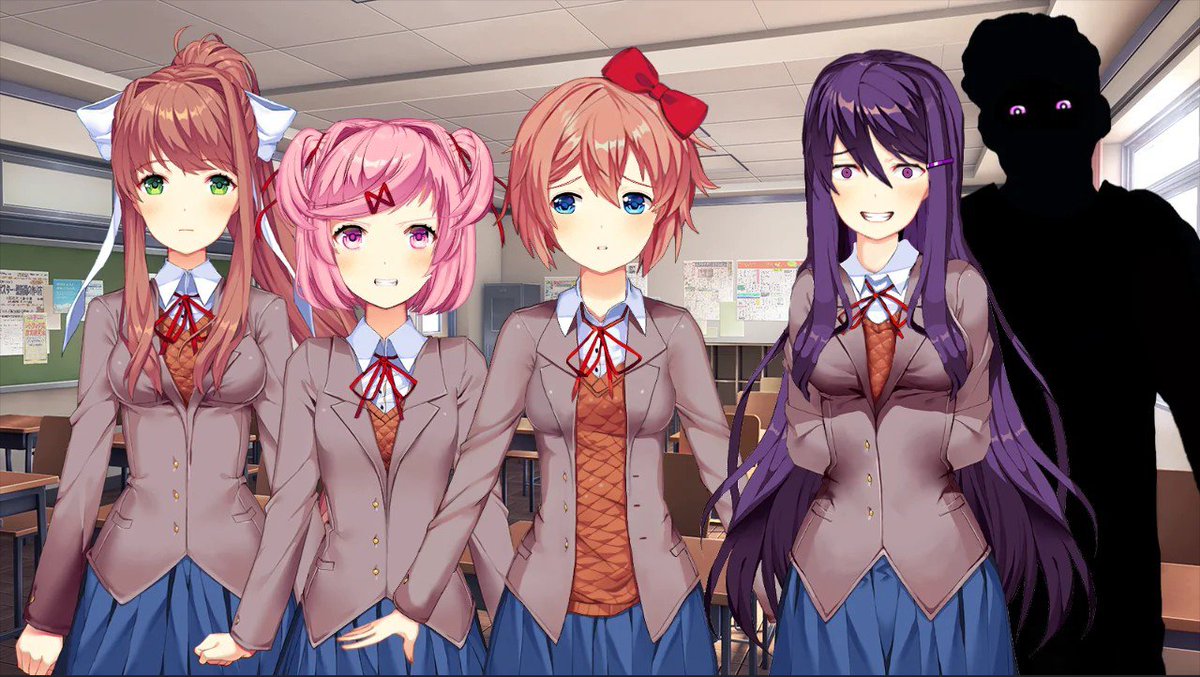 FazDokiMarchus's tweet photo. Who is the ugly Pink girl dude
#DDLC #FiveNightsFreddys https://t.co/5IrKZu2KTG