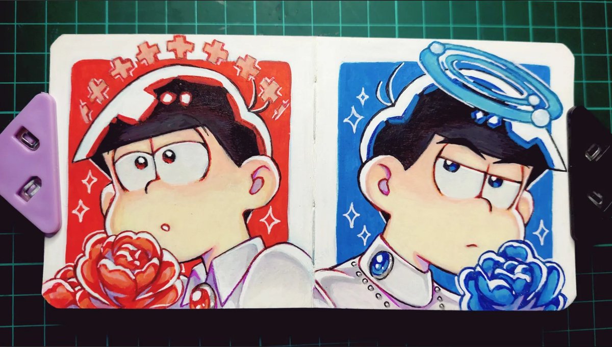 ceriematsu's tweet photo. ❤️💙 https://t.co/xPTtt9Px0l