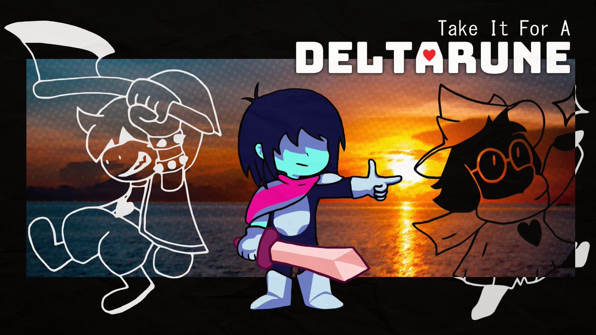 Radnos's tweet photo. What if Deltarune had its own What A Mario World?
Title: Take It For A Deltarune
#DELTARUNE #deltaruneAU #WhatAMarioWorld https://t.co/LMhheeuej1