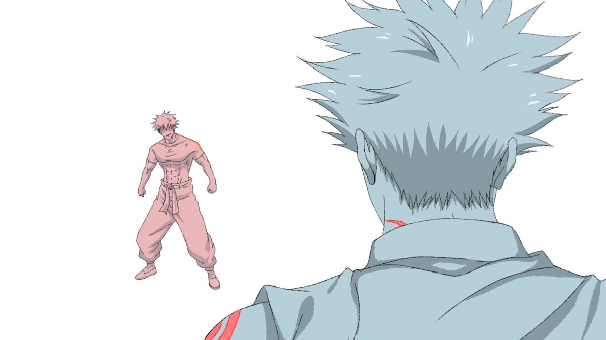 Dog161897Dog's tweet photo. Here are the ending credit illustrations and some of the correction cuts from my key animation! (@fyemaj Revised version) Looking back at it again, this project was truly the best! #jjk https://t.co/31Rb2egn29