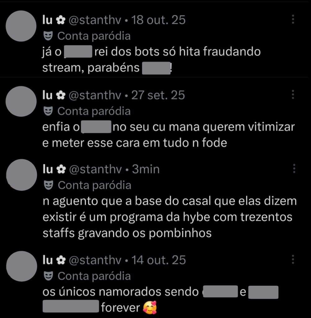 koomireport's tweet photo. Denunciem SEM engajar, essa conta anti que sempre aparece difamando o 🐥 e sua relação com o 🐰.

• ódio, abuso ou assédio.

🔗 https://t.co/3mAGRM7CXr https://t.co/WN7SM1HgVH