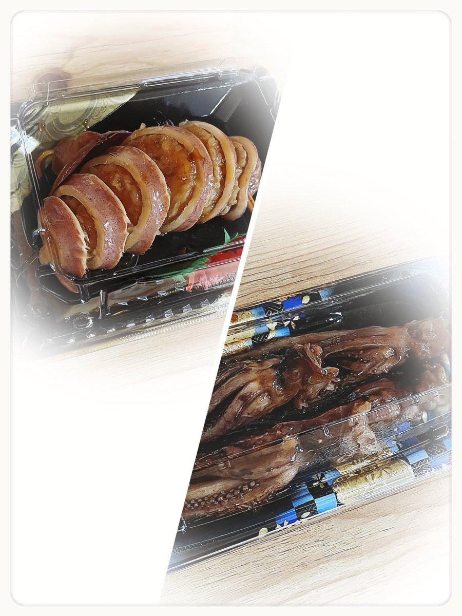 min_040804's tweet photo. #おうちごはん（ 昨夜 *🌙‧₊˚·

京急百貨店（B1催事）

福岡県
かわ屋
名代とり皮

北海道
壮大
いかめし
イカゲソ煮

Mのもぐログ *¨*•.𓈒.🥢*･ https://t.co/T7EP6fDTCk