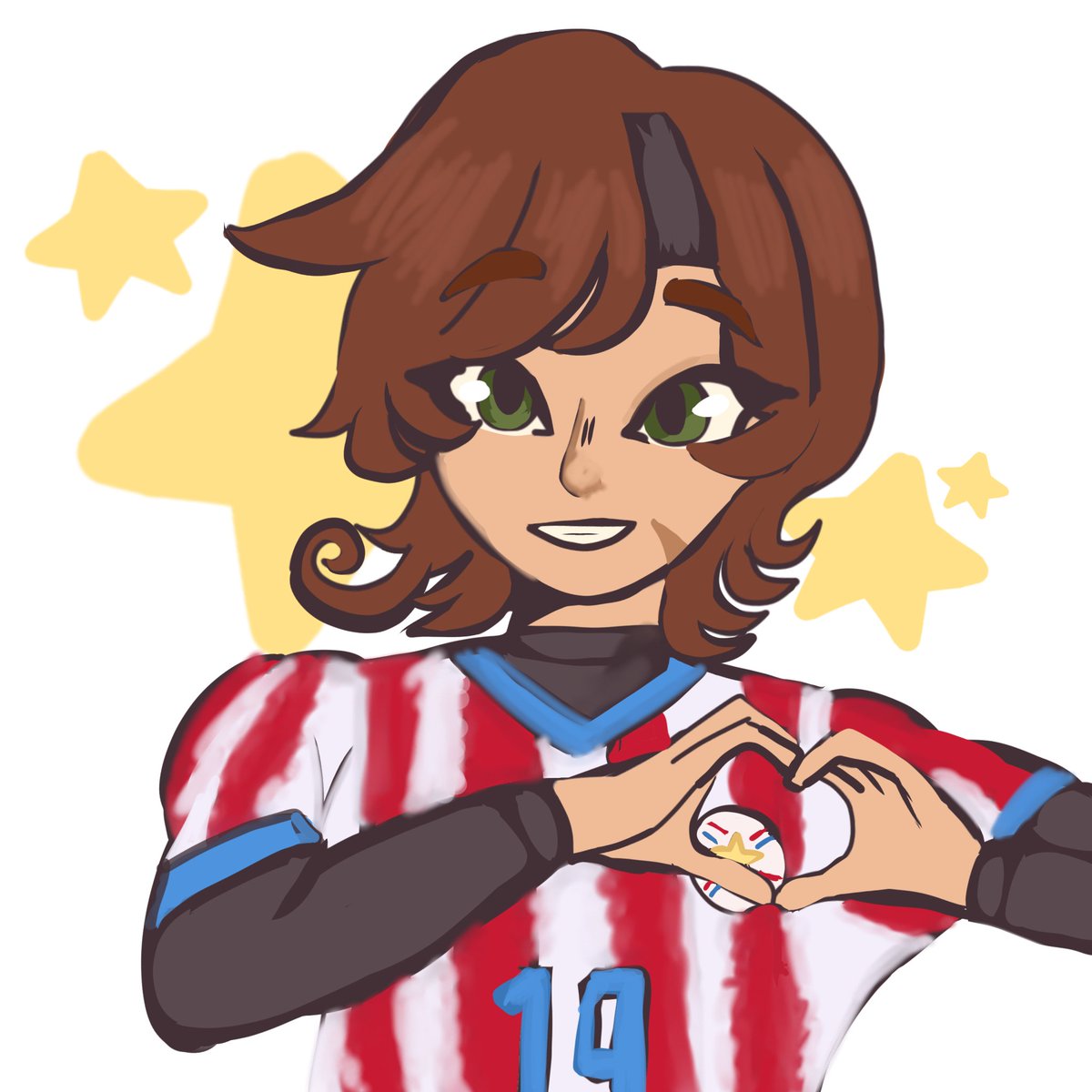 luvieville's tweet photo. Ya me frustré con el dibujo 😔 pero aquí ta #lhparaguay https://t.co/wcFbY5C1di