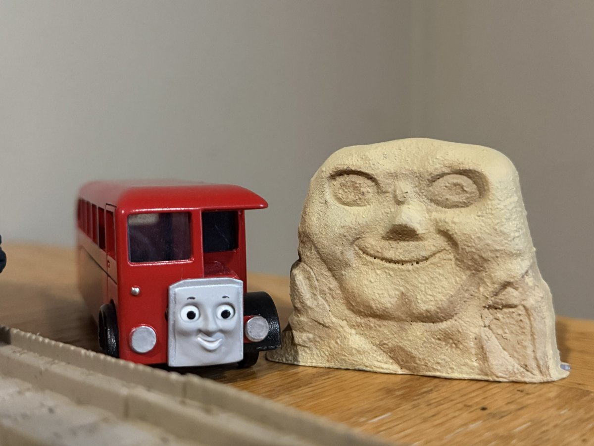 tomasdaspoon's tweet photo. It’s A Magic Railroad!!

Here is the Tomy Nitro TATMR edition and all of its characters. These were all made wonderfully by @stankengine105 per usual and contains so many characters I’m actually not gonna make big thread for all of their WIPs as it would be like 100 tweets lol https://t.co/mxnx6jnj8c