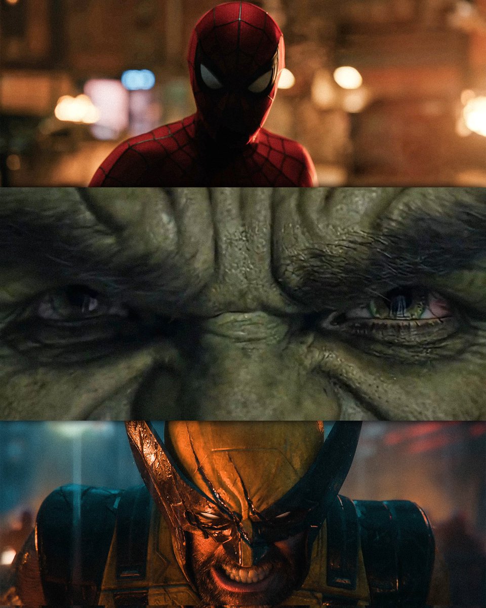 Parker_Luck394's tweet photo. The Marvel Trinity is back. https://t.co/xLVQyIZiln