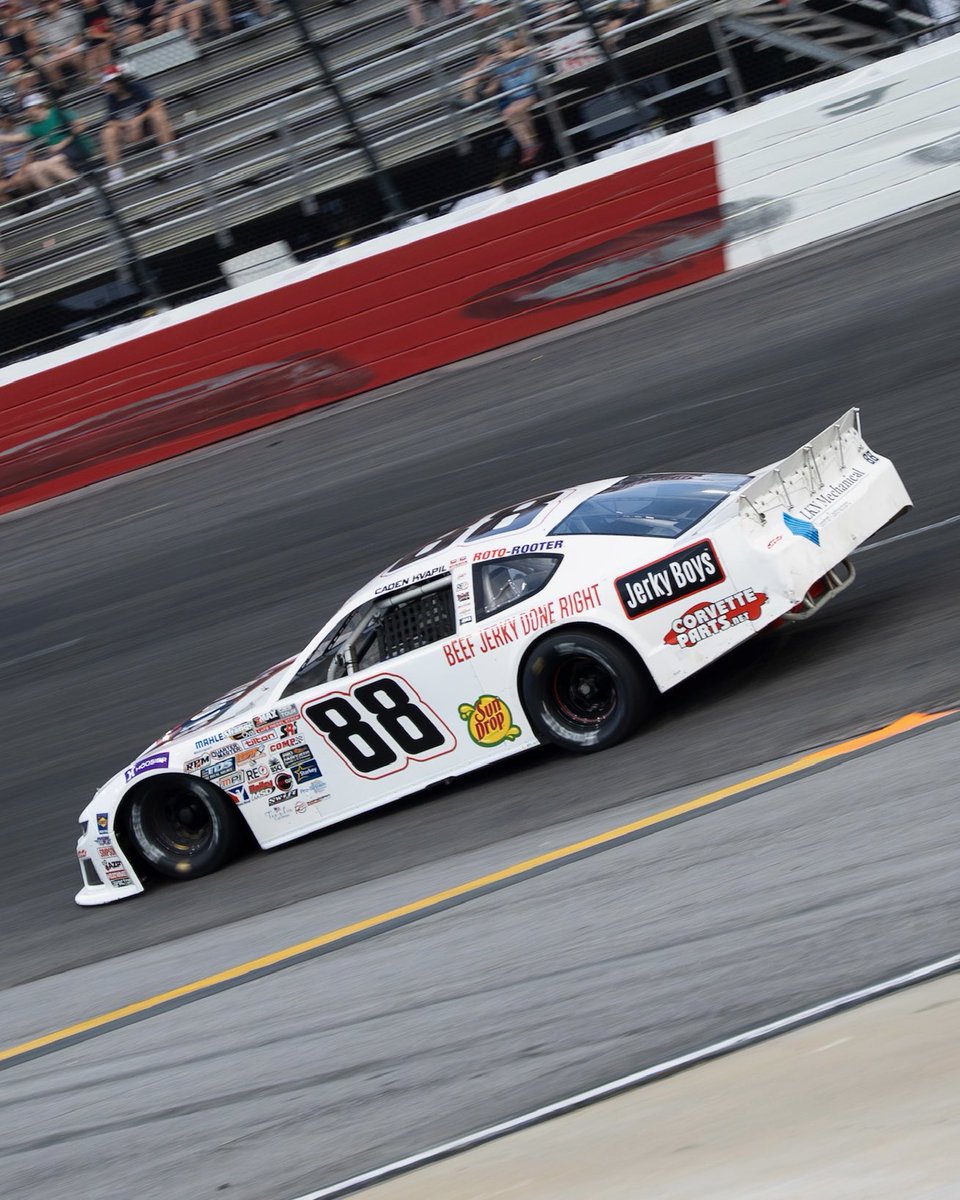 JRMotorsports's tweet photo. That’s a wrap from Wilkes County.

Unofficial Results:
P12 - @CadenKvapil 
P14 - @chaseelliott https://t.co/rulI2zKqQS